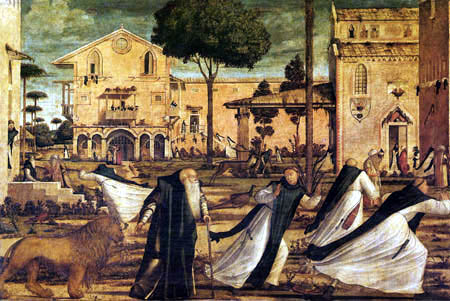 (Venise, Scuola de San Giorgio degli Schiavoni). 