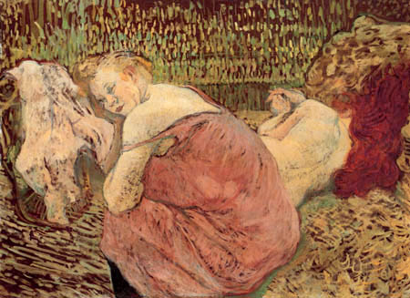 Henri de Toulouse-Lautrec - Zwei Freundinnen