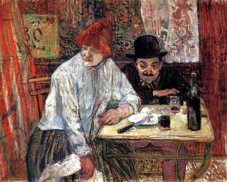 Henri de Toulouse-Lautrec - A la mie