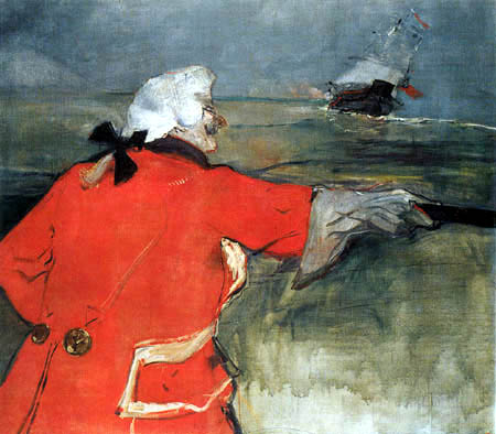 Henri de Toulouse-Lautrec - The admiral Viaud