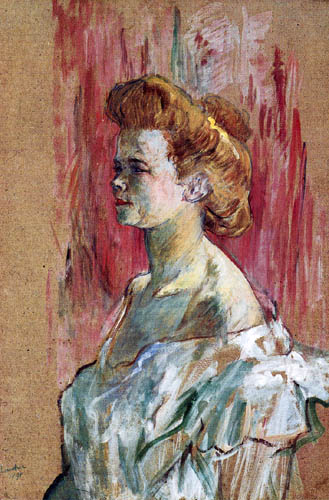 Henri de Toulouse-Lautrec - La Sphynge, Femme de Maison