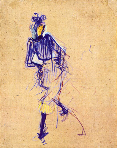 Henri de Toulouse-Lautrec - Jane Avril, La Mélinite