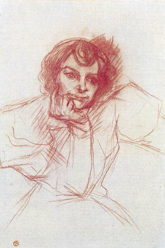 Henri de Toulouse-Lautrec - Madame Berthe Bady