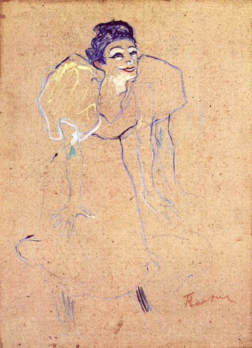 Henri de Toulouse-Lautrec - Mademoiselle Polaire