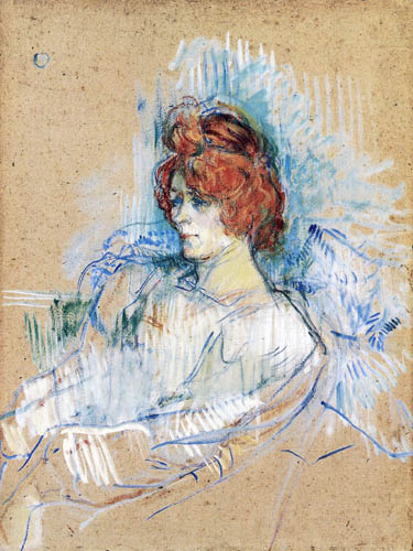 Henri de Toulouse-Lautrec - Mujer sentado