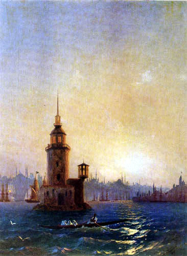 Ivan Konstantinovich Aivazovsky - Tower in Constantinople