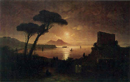 Ivan Konstantinovitch Aïvazovski - Golfe de Naples