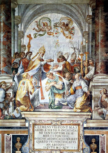 Cherubino Alberti - The Baptism of St. Clement