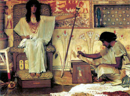 Sir Lawrence Alma-Tadema - Joseph, Aufseher von Pharaos Wichtigkeit
