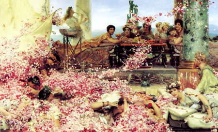 Sir Lawrence Alma-Tadema - Las rosas de Heliogábalo