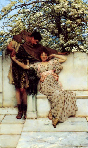 Sir Lawrence Alma-Tadema - Springtime