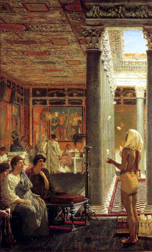 Sir Lawrence Alma-Tadema - Egyptian juggler
