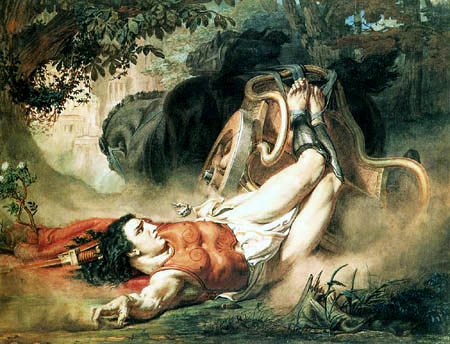 Sir Lawrence Alma-Tadema - The death of Hippolyta