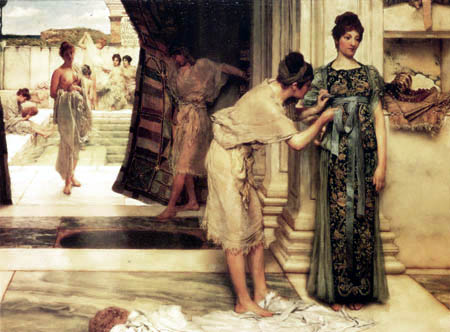 Sir Lawrence Alma-Tadema - Im Kühlen