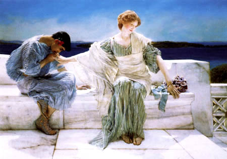Sir Lawrence Alma-Tadema - Do not ask me more