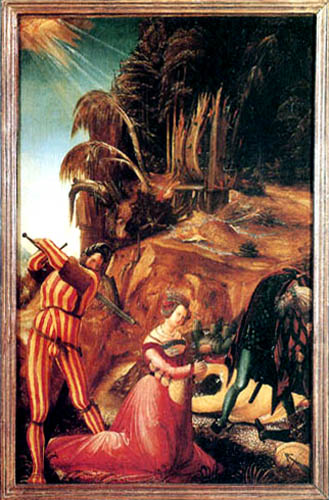 Albrecht Altdorfer - La décapitation de Saint Katharina
