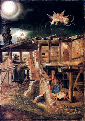 Albrecht Altdorfer - Birth of Jesus