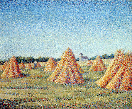 Charles Angrand - The harvest