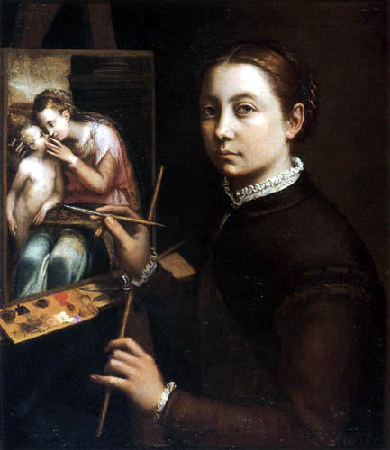 Sofonisba Anguissola - Self portrait