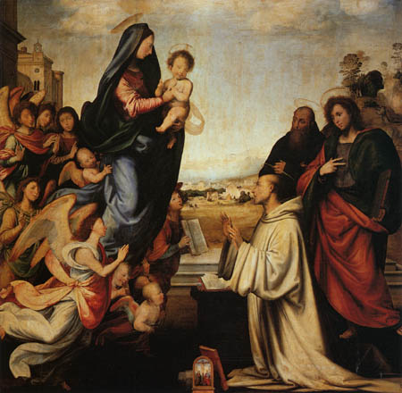 Fra Bartolommeo (di Pagholo del Fattorino) - The Vision of St. Bernard