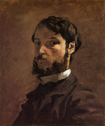 Jean-Frédéric Bazille - Autoportrait