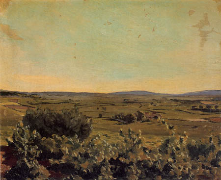 Jean-Frédéric Bazille - Landscape