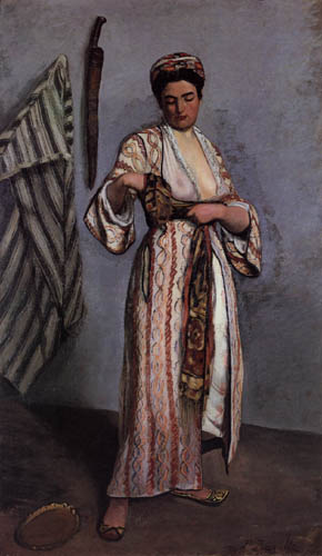 Jean-Frédéric Bazille - A woman from the Middle East
