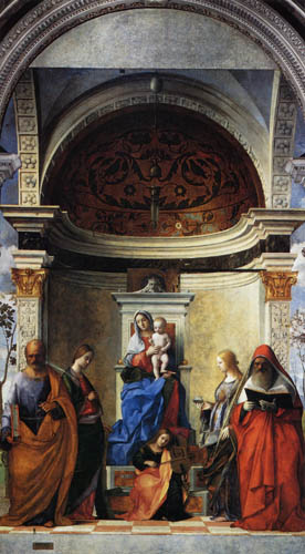 Giovanni Bellini (Giambellino) - Sacra Conversazione