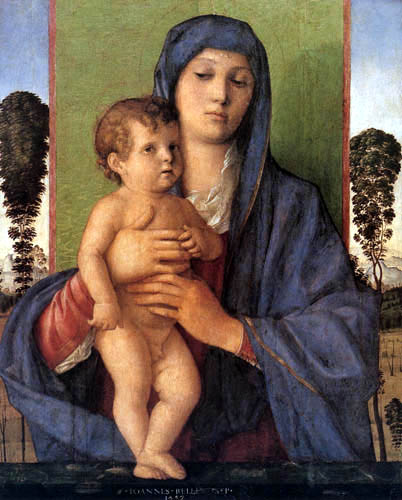Giovanni Bellini (Giambellino) - Madone degli Alberetti