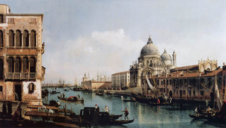 Bernardo Bellotto, Belotto (Canaletto) - Canal Grande, Venice