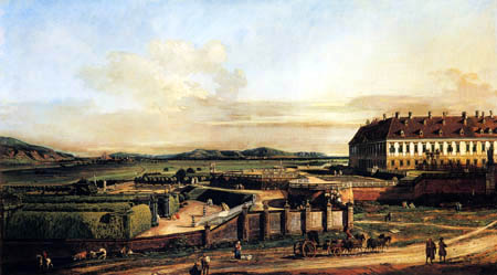 Bernardo Bellotto, Belotto (Canaletto) - Sommerpalast, Marchegg