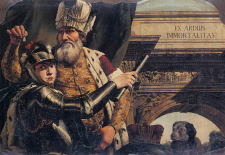 Bernardo Bellotto, Belotto (Canaletto) - Ex Ardius Immortalitas