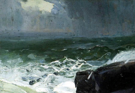 George Wesley Bellows - Approach of Rain