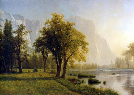 Albert Bierstadt - El Capitan, Yosemite Valley, California