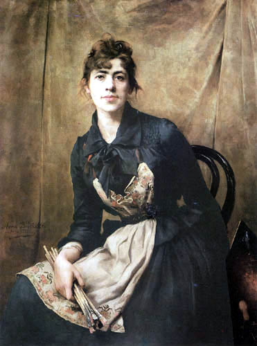 Anna Bilinska-Bohdanowicz - Self Portrait