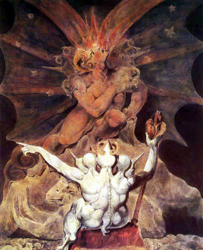 William Blake - Die Zahl der Bestie ist 666