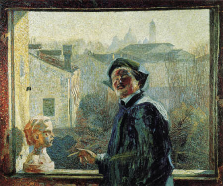 Umberto (Humberto) Boccioni - Portrait of the sculptor