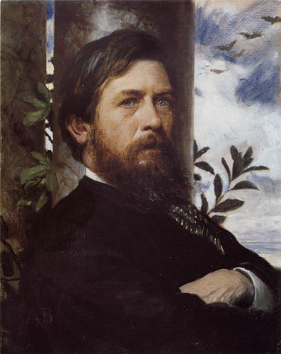 Arnold Böcklin - Autorretrato