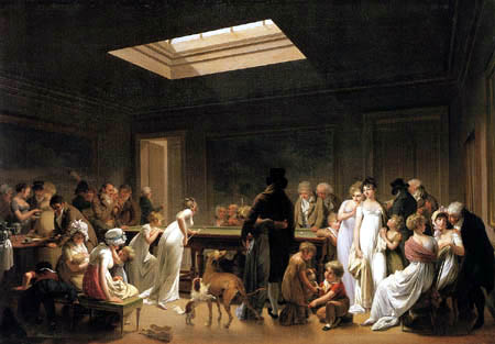 Louis-Léopold Boilly - Poolroom