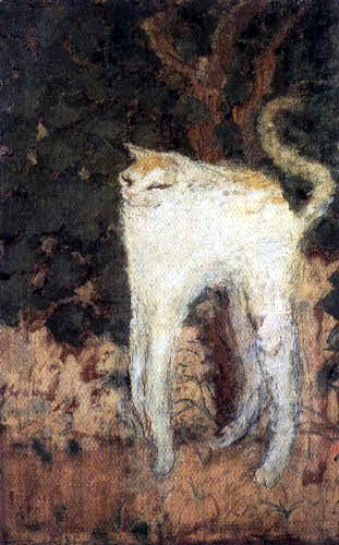 Pierre Bonnard - Le chat blanc