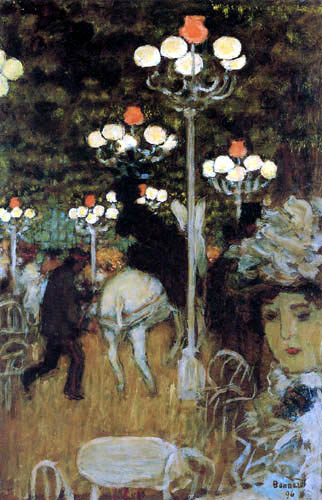Pierre Bonnard - Café in the forest