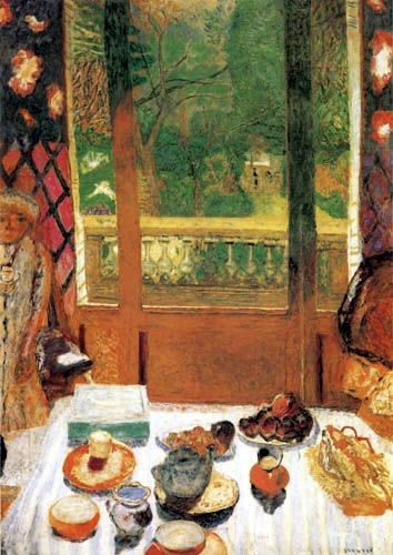 Pierre Bonnard - The dining room