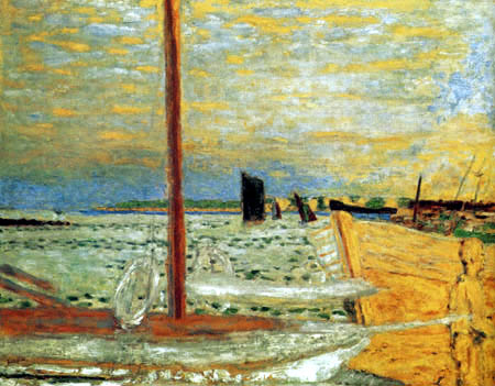 Pierre Bonnard - Le bateau jaune