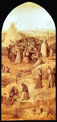 Hieronymus Hieronymus - The Temptation of St. Anthony,Ascent to Calvary