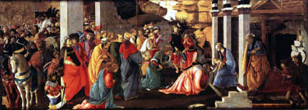 Sandro Botticelli - El Adoratión de los Reyes