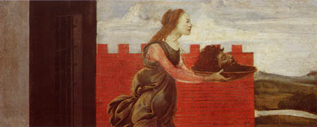 Sandro Botticelli - Salome mit dem Haupt des Johannes
