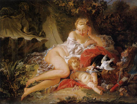 François Boucher - Venus y Cupido