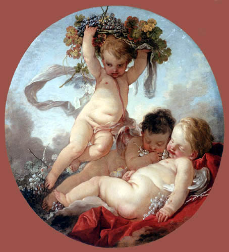 François Boucher - Cupidons