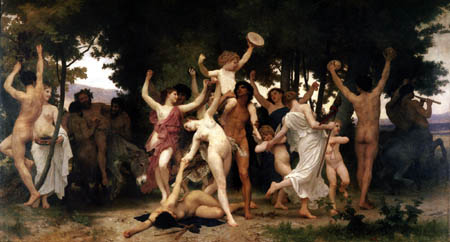 Adolphe William Bouguereau - The youth of Bacchus