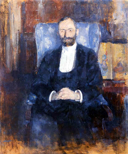 Olga Boznanska - Portrait of Feliks Jasienski